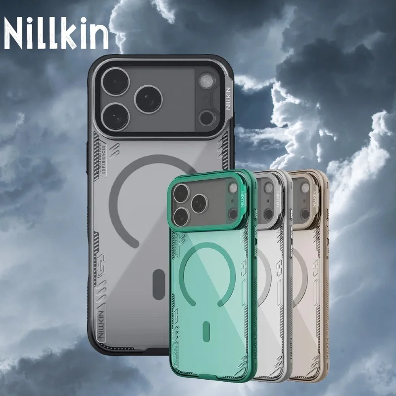 Nillkin For iPhone 17 Pro max / 17 Pro Case Iceblade Prop Magnetic Privacy Lens Camera Protect Cover with Stand Phone Case
Nillkin For iPhone 17 Pro max / 17 Pro Case Iceblade Prop Magnetic Privacy Lens Camera Protect Cover with Stand Phone Case
