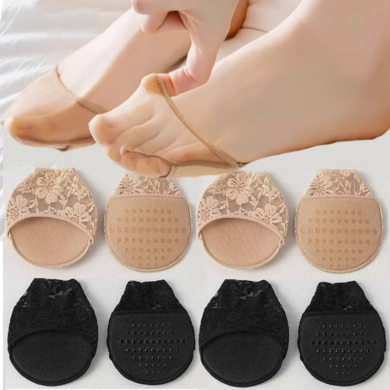 Women Forefoot Invisible Sock Summer Ultra Thin Non Slip High Heel Socks Sponge Cushion Half Soles Breathable Soft Comfort Sock
Women Forefoot Invisible Sock Summer Ultra Thin Non Slip High Heel Socks Sponge Cushion Half Soles Breathable Soft Comfort Sock