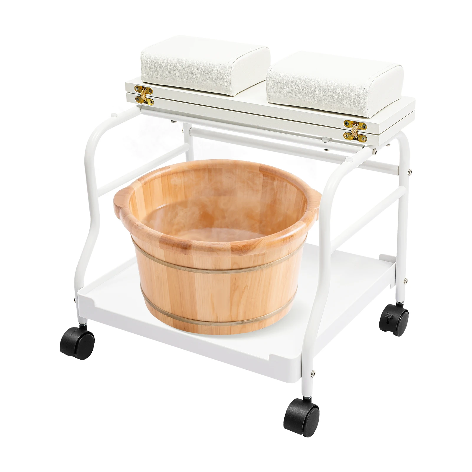 Foot Spa Tool Trolley Cart w/ Feet Stand| Pedicure Manicure Tool Trolley for Feet Spa Tub and Tool Transport and Organization
Foot Spa Tool Trolley Cart w/ Feet Stand| Pedicure Manicure Tool Trolley for Feet Spa Tub and Tool Transport and Organization