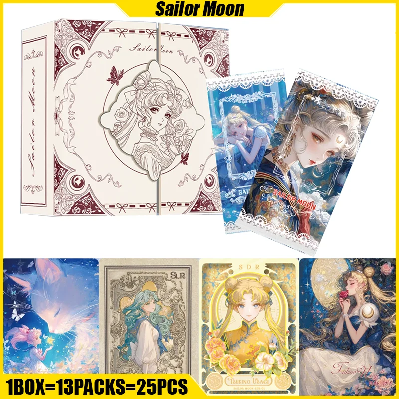 Red Card Vol.1 Sailor Moon Cards Anime Collection Cards Mistery Boxes Board Games Toys Birthday Gifts for Boys and Girls
Red Card Vol.1 Sailor Moon Cards Anime Collection Cards Mistery Boxes Board Games Toys Birthday Gifts for Boys and Girls