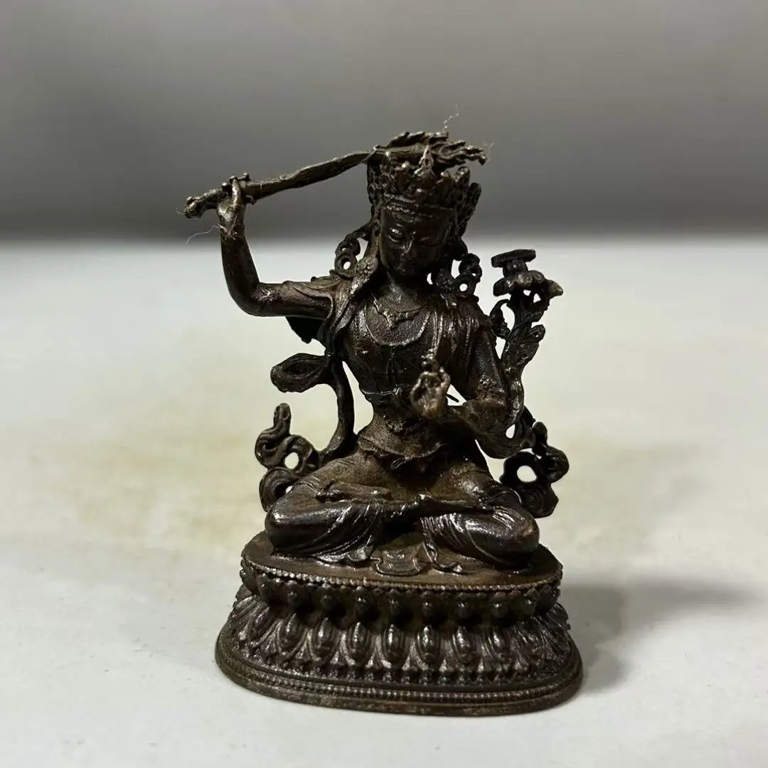 Buddha statue antique bronze Tibetan green Tara home desktop tantra bodhisattva home temple hall offering antique ornaments
Buddha statue antique bronze Tibetan green Tara home desktop tantra bodhisattva home temple hall offering antique ornaments
