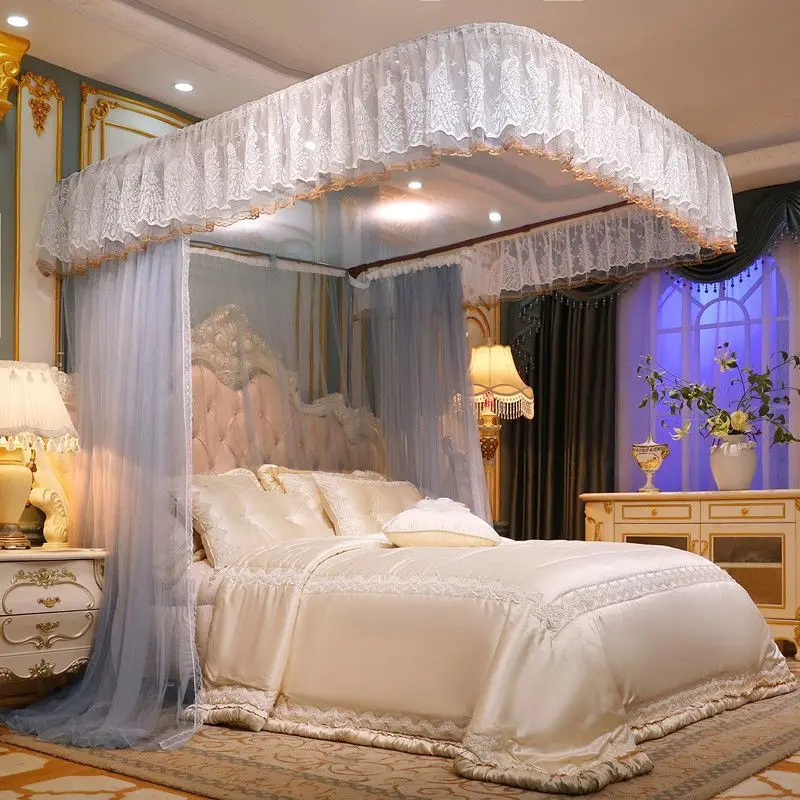 U-shaped Track Mosquito Net New Double Thick Guide Rail Wedding 1.95m Bed Three-door Encrypted
U-shaped Track Mosquito Net New Double Thick Guide Rail Wedding 1.95m Bed Three-door Encrypted