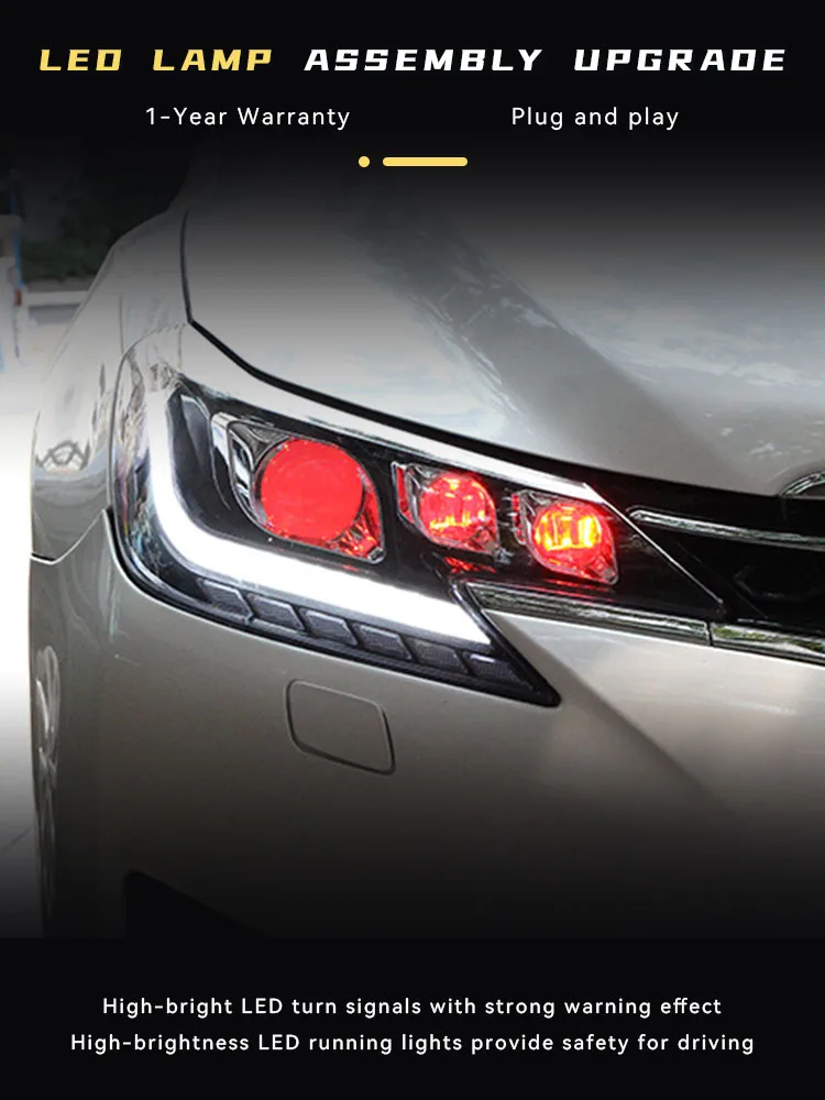 Фары для Toyota Mark X Reiz 2013-2019, улучшенный дизайн Devil Eyes в стиле Lexus, Аксессуары для автомобильной передней фары
Фары для Toyota Mark X Reiz 2013-2019, улучшенный дизайн Devil Eyes в стиле Lexus, Аксессуары для автомобильной передней фары