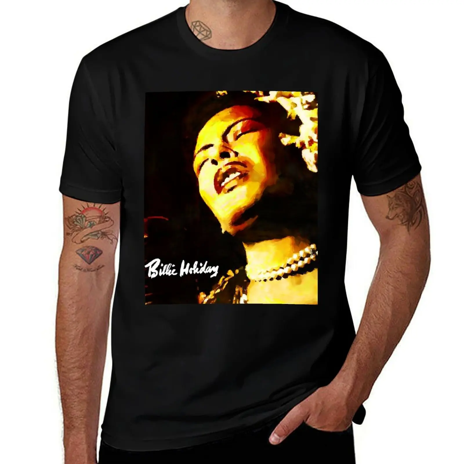 Billie Holiday - Lady In Satin T-Shirt funny meme t-shirts cute clothes men t shirts high quality
Billie Holiday - Lady In Satin T-Shirt funny meme t-shirts cute clothes men t shirts high quality