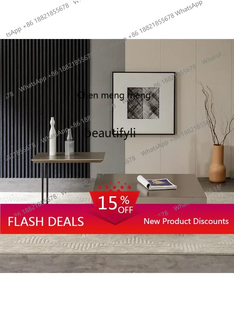 xz1Italian Minimalist Coffee Table TV Cabinet Combination Designer Creative Modern Simple and Light Luxury Living Room Home
xz1Italian Minimalist Coffee Table TV Cabinet Combination Designer Creative Modern Simple and Light Luxury Living Room Home