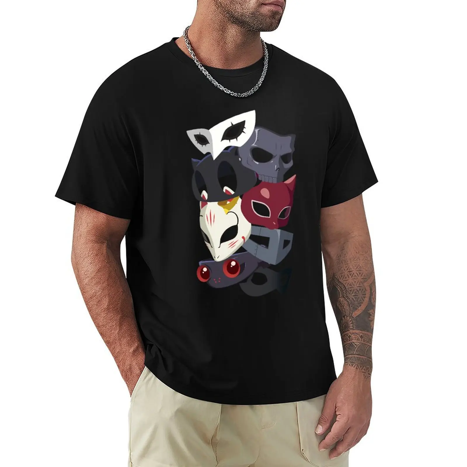 Thieves Masks T-Shirt Utility Casual Work T-Shirt
Thieves Masks T-Shirt Utility Casual Work T-Shirt