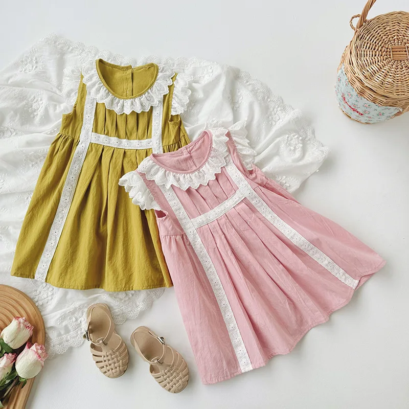 2025 New Lace Ruffle Dress for Girls - Flutter Sleeve Princess Dress Pleated Skirt Summer Baby Toddler Outfit Baby Girl Dress
2025 New Lace Ruffle Dress for Girls - Flutter Sleeve Princess Dress Pleated Skirt Summer Baby Toddler Outfit Baby Girl Dress