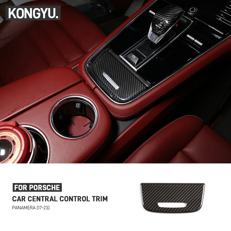 Car Carbon Fiber Central Control Storage Box Ashtray Panel Trim Cover Interior Accessories For Porsche Panamera 971 2017-2023
Car Carbon Fiber Central Control Storage Box Ashtray Panel Trim Cover Interior Accessories For Porsche Panamera 971 2017-2023