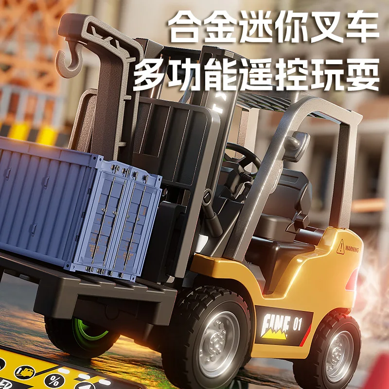 2025 Hot Forklift Truck 1:64 Desktop Mini Alloy Bluetooth Remote Control Engineering Car Remote Control Alloy Car Model Rc Toy
2025 Hot Forklift Truck 1:64 Desktop Mini Alloy Bluetooth Remote Control Engineering Car Remote Control Alloy Car Model Rc Toy