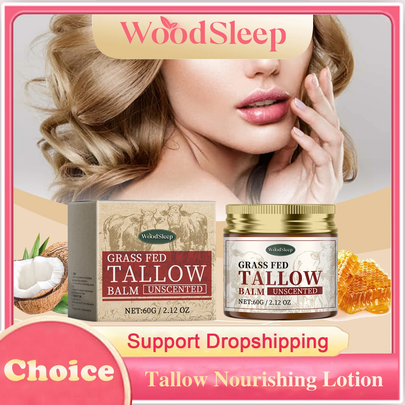 Beef Tallow Nourishing Lotion Deep Moisturizing Anti Aging Brighten Skin Tone Improve Elasticity Smoothing Soothing Face Cream
Beef Tallow Nourishing Lotion Deep Moisturizing Anti Aging Brighten Skin Tone Improve Elasticity Smoothing Soothing Face Cream