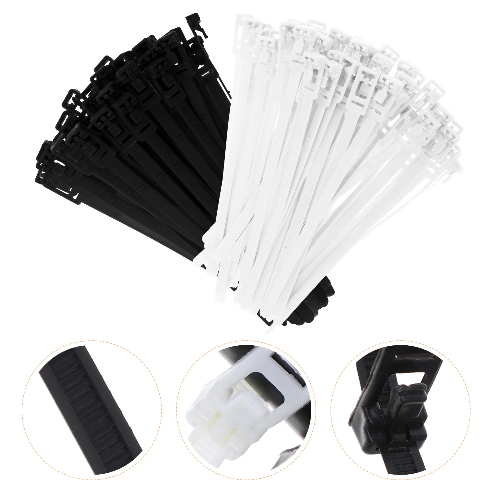 100pcs Cable Plastic Wire Organizer Reusable Zip Reusable Zip Cable Ties Ties Colorful Bundles Home Office Use
100pcs Cable Plastic Wire Organizer Reusable Zip Reusable Zip Cable Ties Ties Colorful Bundles Home Office Use