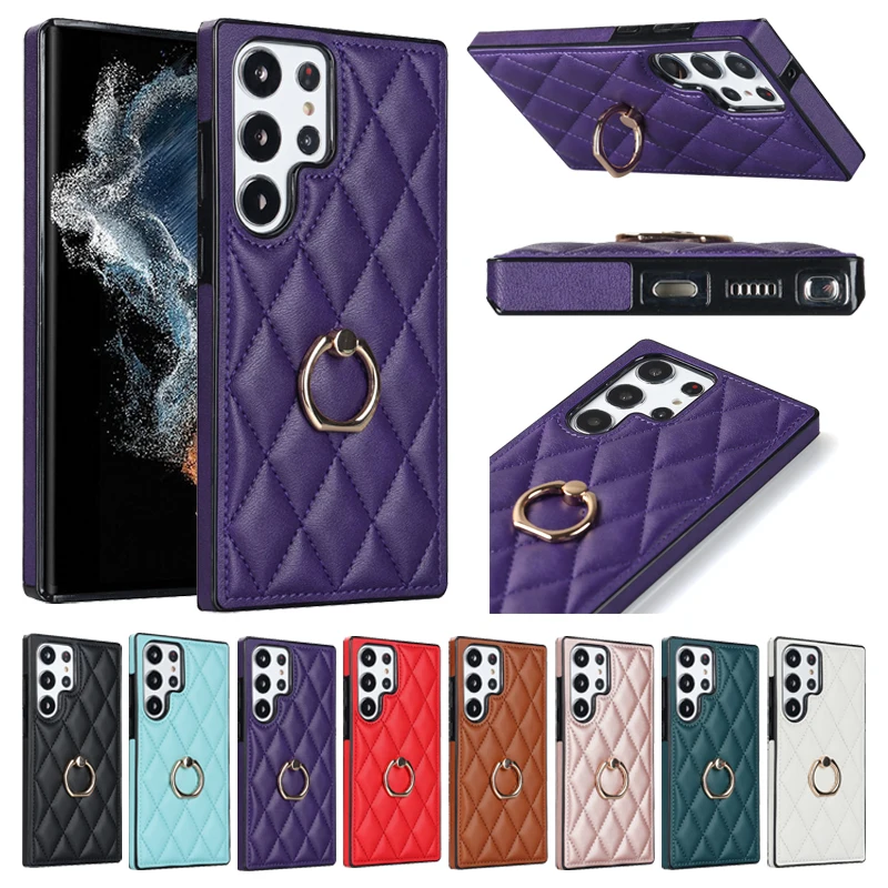 Ring Anti Drop Leather Cover For Samsung Galaxy S23 S23 Plus S23 Ultra And Samsung Galaxy S22 S22 Plus S22 Ultra Small Fragrance
Ring Anti Drop Leather Cover For Samsung Galaxy S23 S23 Plus S23 Ultra And Samsung Galaxy S22 S22 Plus S22 Ultra Small Fragrance
