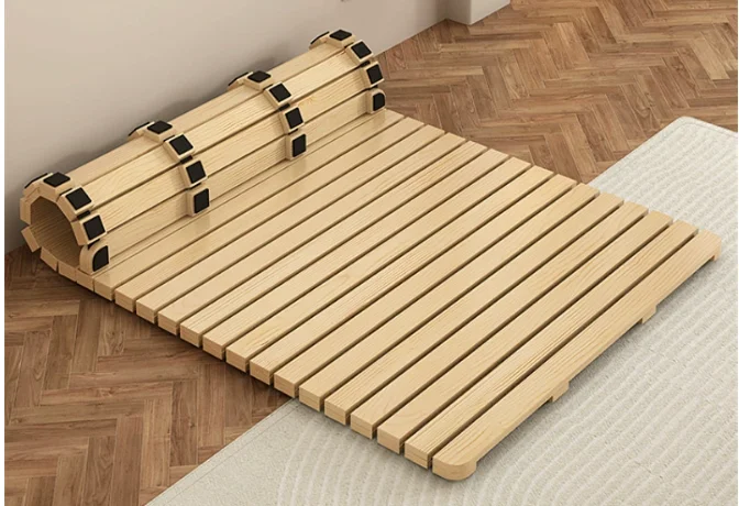 Закругленная утолщенная жесткая доска размером 3,2 см для напольной кровати из массива дерева, дышащий анти-влажный каркас татами для складных напольных кроватей
Закругленная утолщенная жесткая доска размером 3,2 см для напольной кровати из массива дерева, дышащий анти-влажный каркас татами для складных напольных кроватей