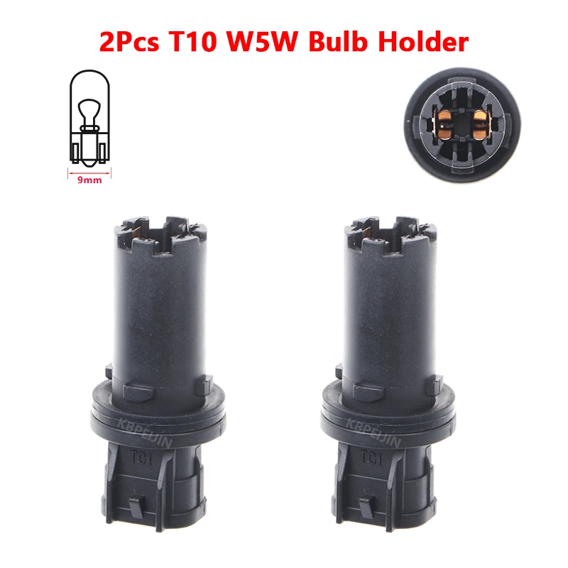 For Toyota Ractis Mazda 5 CX-5 CX-9 MPV Clearance Light Socket T10 Bulb Holder Car Lamp Replacement Parts 2PC
For Toyota Ractis Mazda 5 CX-5 CX-9 MPV Clearance Light Socket T10 Bulb Holder Car Lamp Replacement Parts 2PC