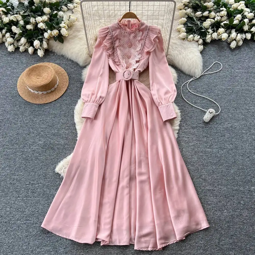 Chic vintage Edible Tree Fungus Beading Elegant Fairy korean fashion sundress autumn women clothing
Chic vintage Edible Tree Fungus Beading Elegant Fairy korean fashion sundress autumn women clothing