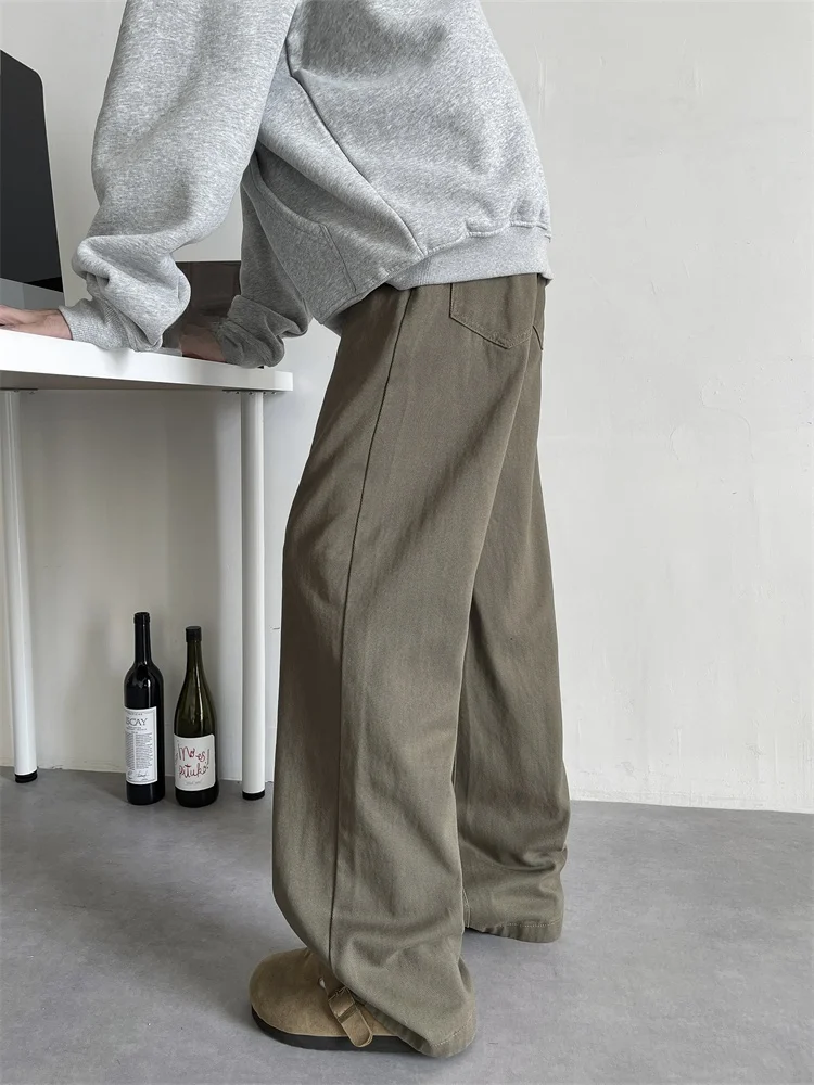 American Sle Loose Brown Work Pants Men's Casual Straight Leg Long Trousers Waed Trendy Brand Youthful Autumn Faion
American Sle Loose Brown Work Pants Men's Casual Straight Leg Long Trousers Waed Trendy Brand Youthful Autumn Faion