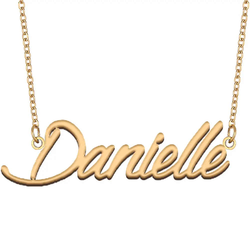 Danielle Name Necklace for Women Girl Pendant Nameplate Charm Stainless Steel Jewelry Gift ,NL2394
Danielle Name Necklace for Women Girl Pendant Nameplate Charm Stainless Steel Jewelry Gift ,NL2394