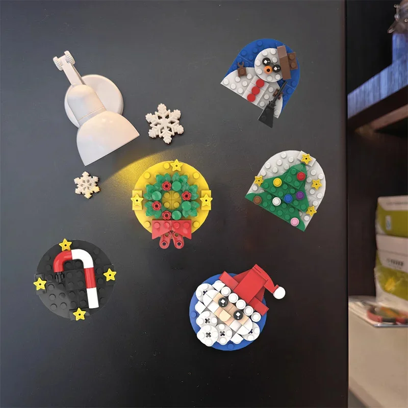 Building Block Refrigerator Magnets Cartoon Cute Christmas Halloween Decorative Fridge Magnets for Refrigerator Decoration
Building Block Refrigerator Magnets Cartoon Cute Christmas Halloween Decorative Fridge Magnets for Refrigerator Decoration
