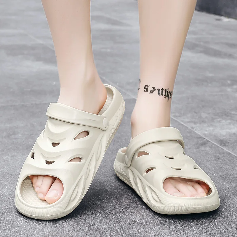 Summer Solid-color Form-fitting Lightweight and Casual EVA Large-sized Flat Soft Anti-slip and Quick-drying Beach Sandals
Summer Solid-color Form-fitting Lightweight and Casual EVA Large-sized Flat Soft Anti-slip and Quick-drying Beach Sandals