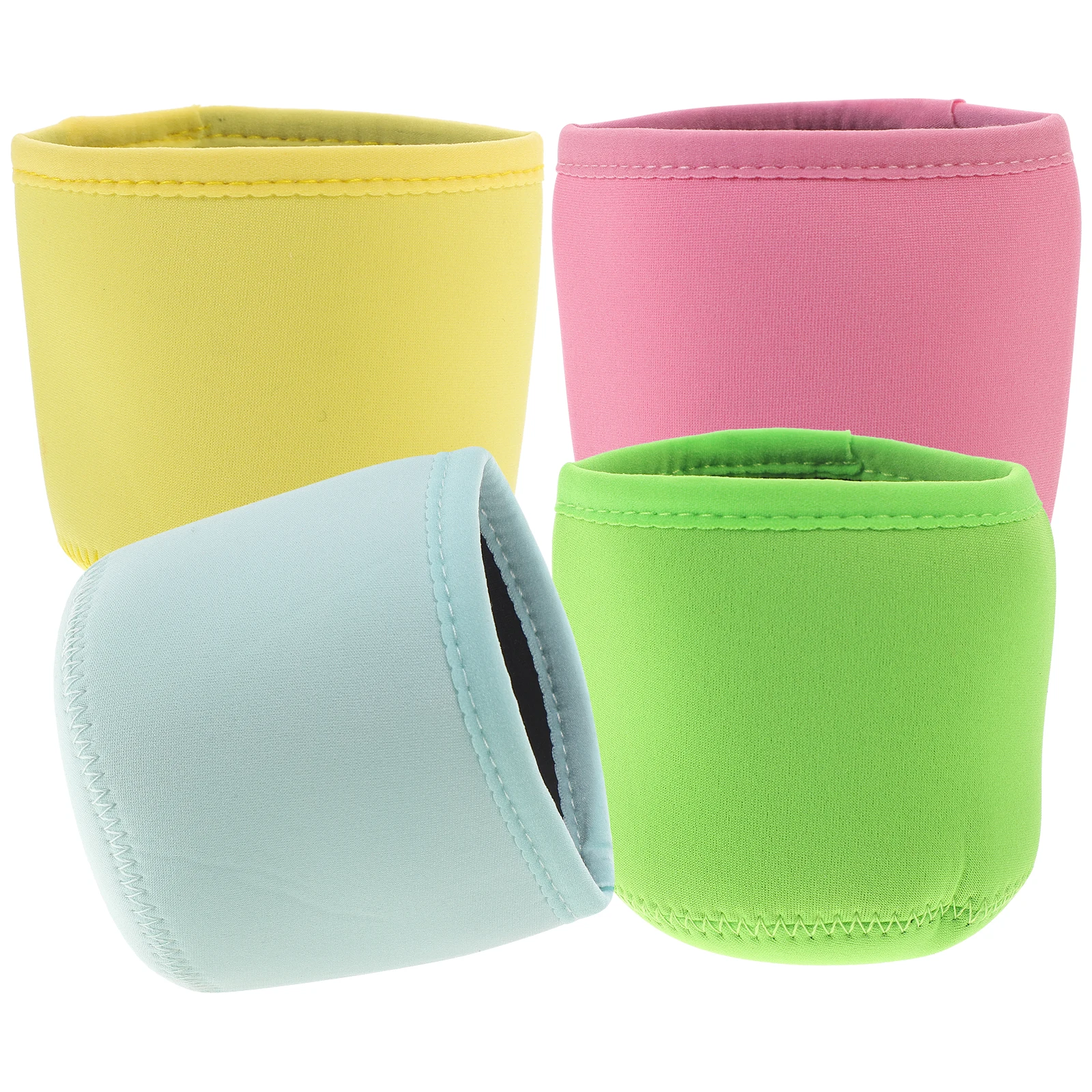 4 Pcs Non slip Ice Cream Storage Tank Antifreeze Cup Cover Holder Polyester Sleeve Reusable Insulated Frost Proof Heat Cold
4 Pcs Non slip Ice Cream Storage Tank Antifreeze Cup Cover Holder Polyester Sleeve Reusable Insulated Frost Proof Heat Cold