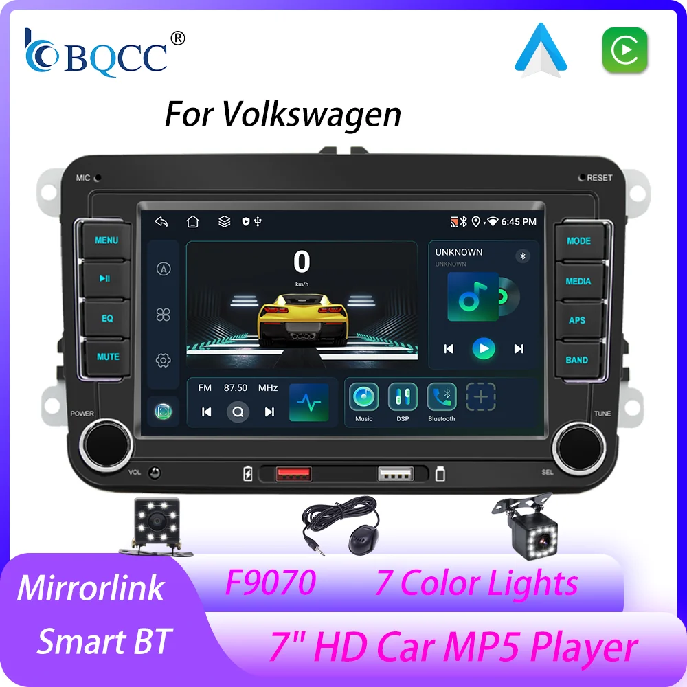 BQCC 2Din Car Radio Android Carplay Mirrorlink FM BT for Volkswagen Golf Polo Passat B6 B7 CC Skoda Jetta Universal Multimedia
BQCC 2Din Car Radio Android Carplay Mirrorlink FM BT for Volkswagen Golf Polo Passat B6 B7 CC Skoda Jetta Universal Multimedia