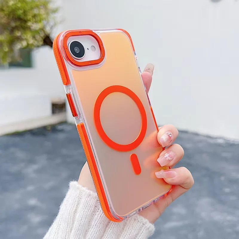 For iPhone 16e Magnetic Case ELVEV Colorful Quality Hard PC Colour Change Phone Bumper
For iPhone 16e Magnetic Case ELVEV Colorful Quality Hard PC Colour Change Phone Bumper