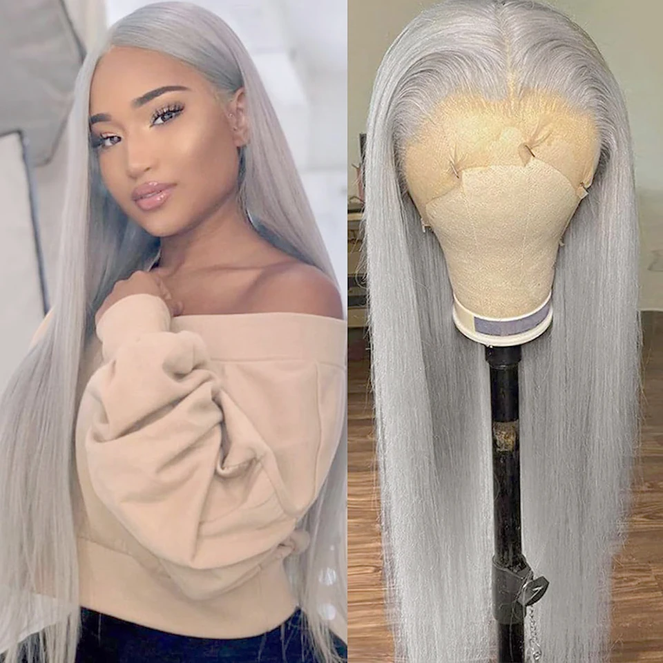 Светло-серый цвет, парик спереди, серебристо-серый, термостойкое волокно, синтетические Т-образные кружевные парики, бесклеевые, предварительно выщипанные, прямые
Светло-серый цвет, парик спереди, серебристо-серый, термостойкое волокно, синтетические Т-образные кружевные парики, бесклеевые, предварительно выщипанные, прямые