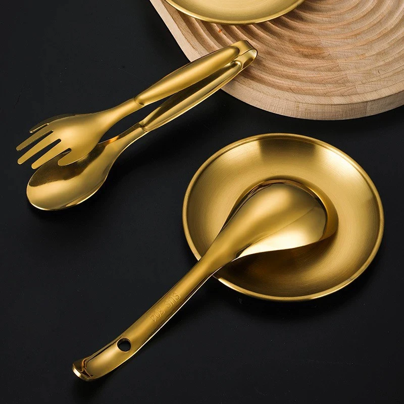 304 Stainless Steel Food Tong Round Plate Spoon Set Heat Resistant BBQ Catering Tableware Long Handle Spoup Spoon for Hot Pot
304 Stainless Steel Food Tong Round Plate Spoon Set Heat Resistant BBQ Catering Tableware Long Handle Spoup Spoon for Hot Pot