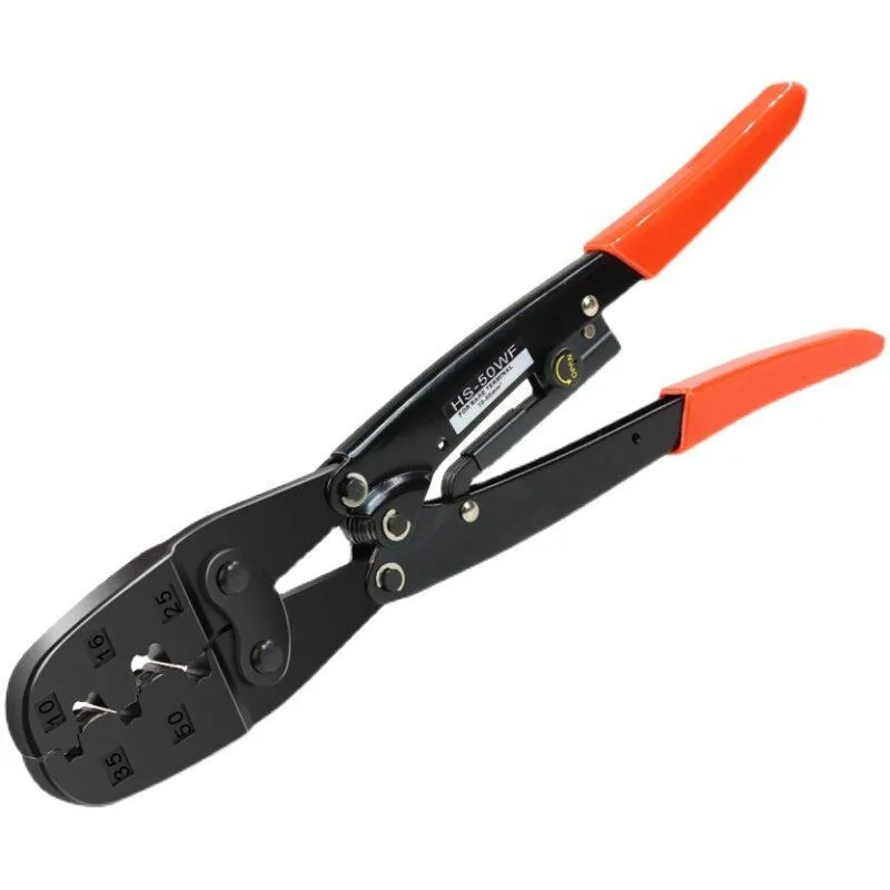 HS-95WF Tube Terminal Crimping Plier for 10.0-150mm² Needle Insulated Cold Press Terminal Crimping Tool
HS-95WF Tube Terminal Crimping Plier for 10.0-150mm² Needle Insulated Cold Press Terminal Crimping Tool
