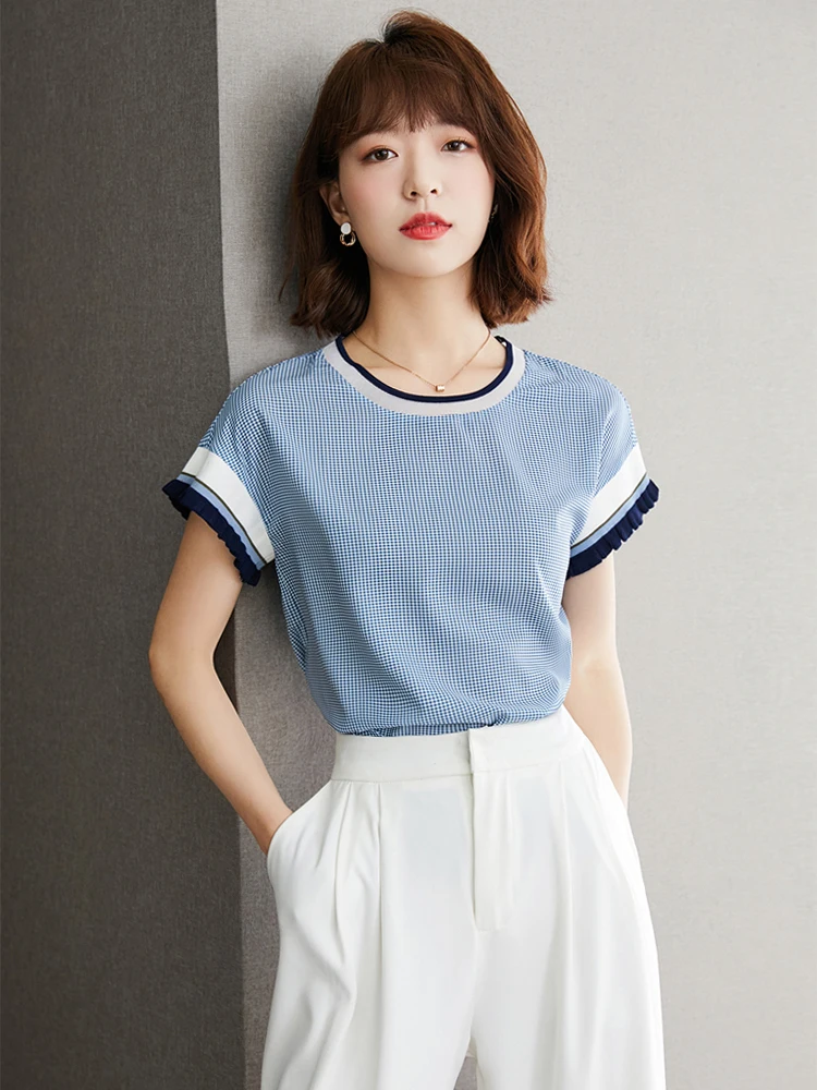 2025 Design Sense Niche Shirt Women O-Neck Casual T-shirt Summer New Streetwear Fashion Female Short Sleeve T-shirt
2025 Design Sense Niche Shirt Women O-Neck Casual T-shirt Summer New Streetwear Fashion Female Short Sleeve T-shirt