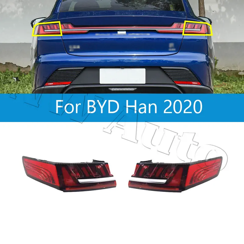 Taillight Brake Light Rear Bumper Taillight For BYD Han 2020 2021 Rear Bumper Lamp
Taillight Brake Light Rear Bumper Taillight For BYD Han 2020 2021 Rear Bumper Lamp