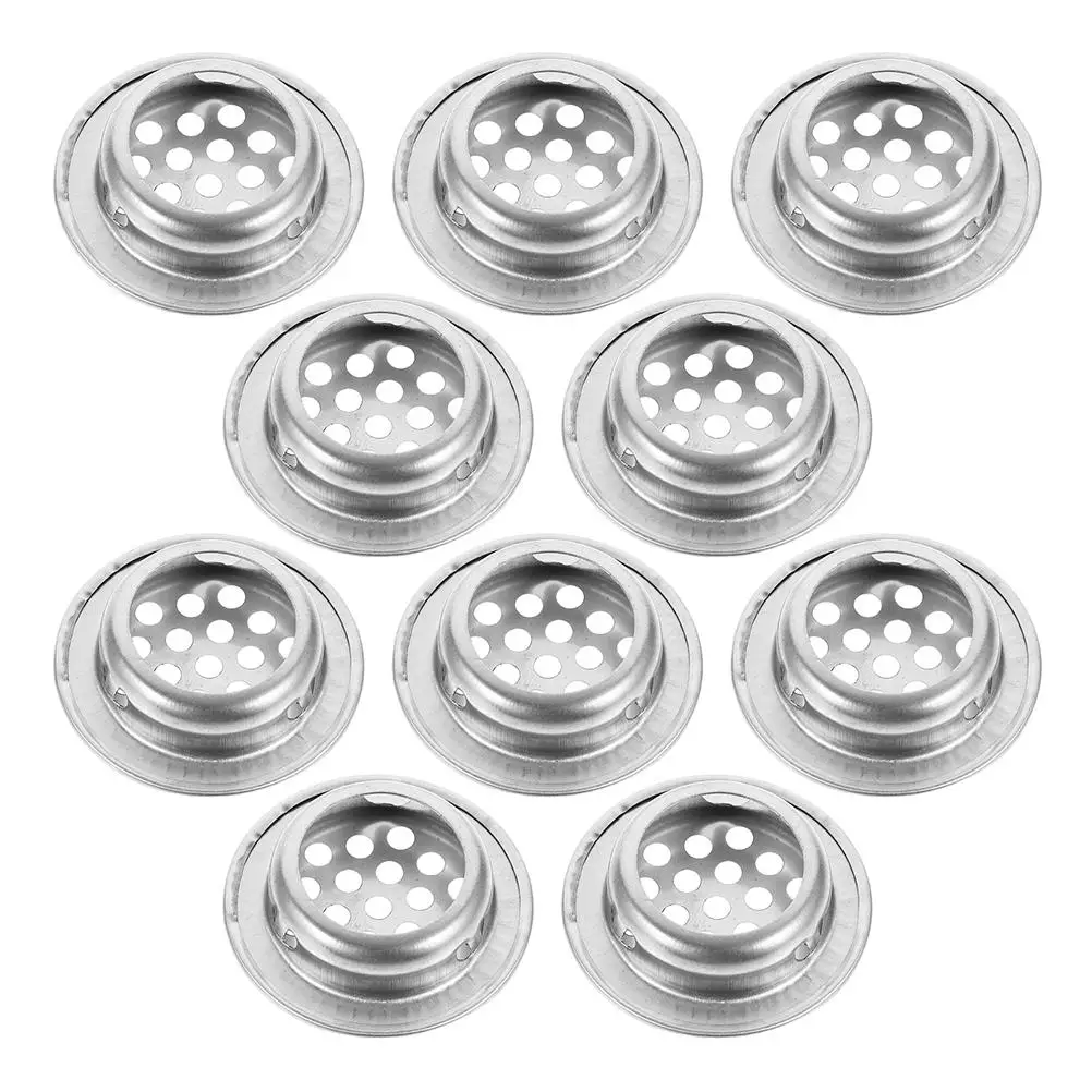 10 Pcs Cabinet Ventilation Holes Soffit Air Vents Circular Mesh Panel Louver Stainless Steel Grill Cupboard Vent Mesh
10 Pcs Cabinet Ventilation Holes Soffit Air Vents Circular Mesh Panel Louver Stainless Steel Grill Cupboard Vent Mesh