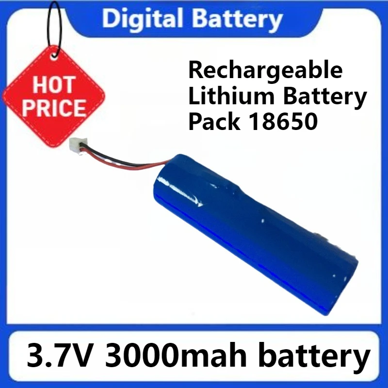 Rechargeable Lithium Battery Pack 18650 Fishing LED Light Bluetooth Speaker Emergency DIY Batteries 3.7V 2000mah 3000mah
Rechargeable Lithium Battery Pack 18650 Fishing LED Light Bluetooth Speaker Emergency DIY Batteries 3.7V 2000mah 3000mah
