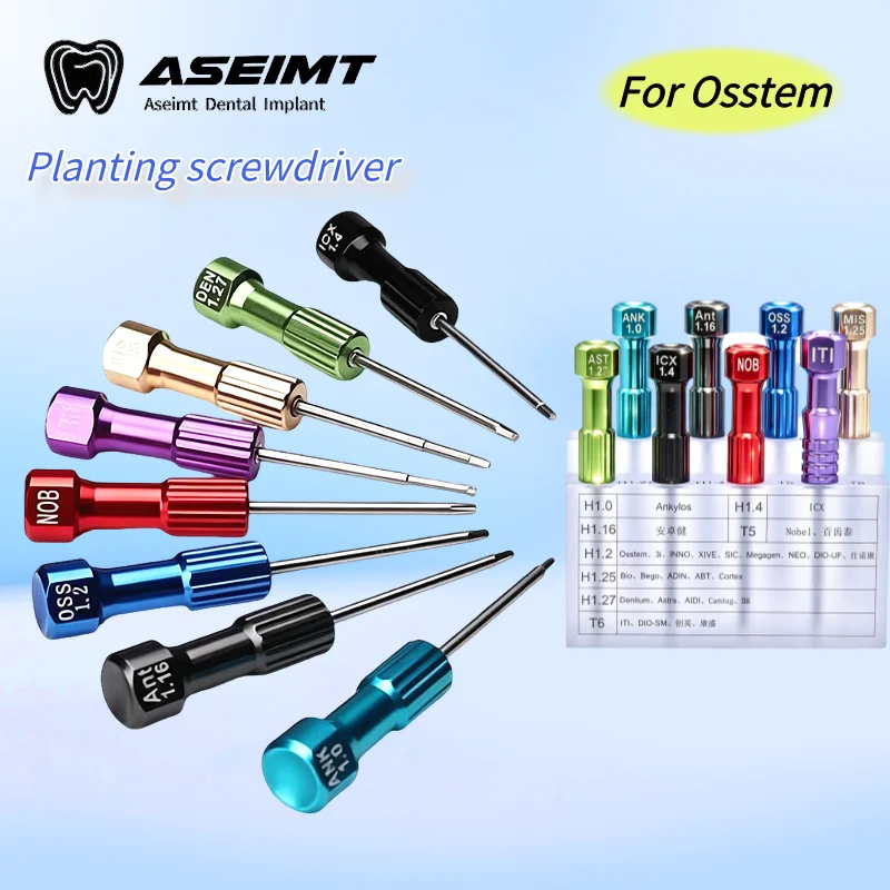 Dental Materials Screwdriver Technician Stainless Steel Implant Screw Driver Micro Dentist Instrument Laboratory Dentistry Tool
Dental Materials Screwdriver Technician Stainless Steel Implant Screw Driver Micro Dentist Instrument Laboratory Dentistry Tool