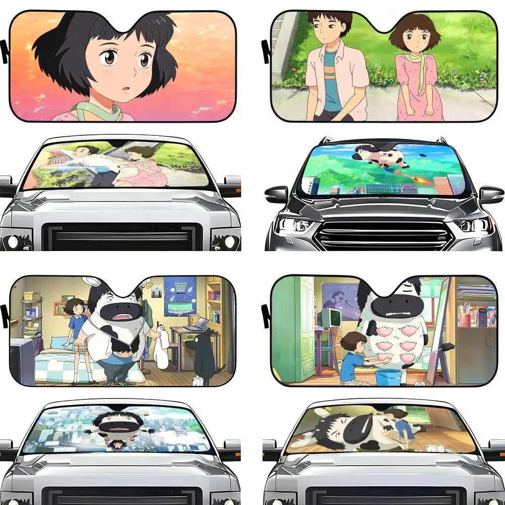 S-Satellite Girl Cow-S Sun Visor Car Windshield Sunshade Foldable Automotive Protection Sun Block Cover
S-Satellite Girl Cow-S Sun Visor Car Windshield Sunshade Foldable Automotive Protection Sun Block Cover