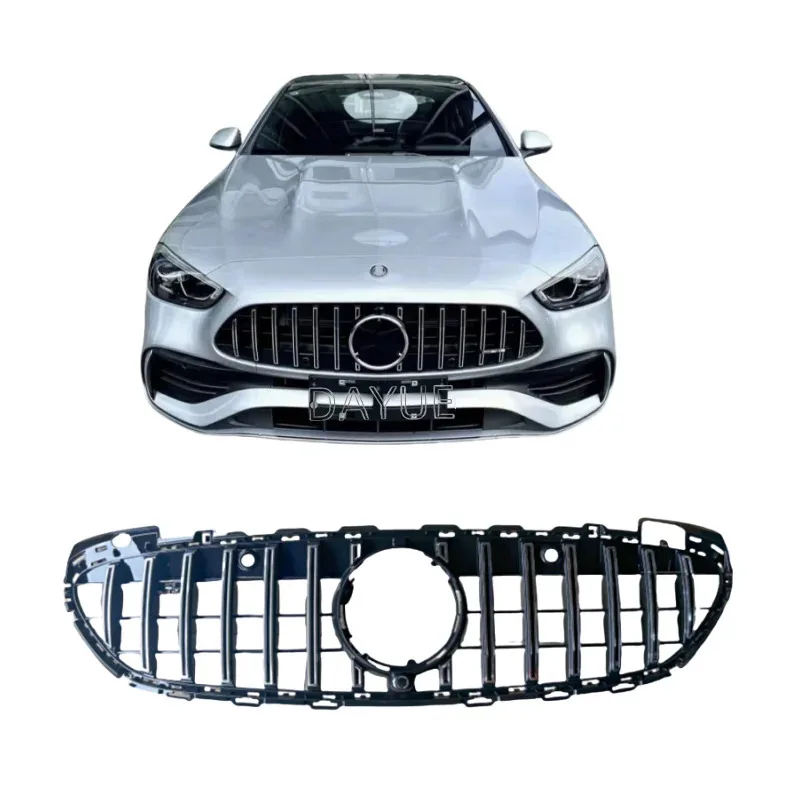 2022 for C-Class 206 Front Grille Base and Bumper Grille Piano GT Electroplated New Condition Plastic 
2022 for C-Class 206 Front Grille Base and Bumper Grille Piano GT Electroplated New Condition Plastic
