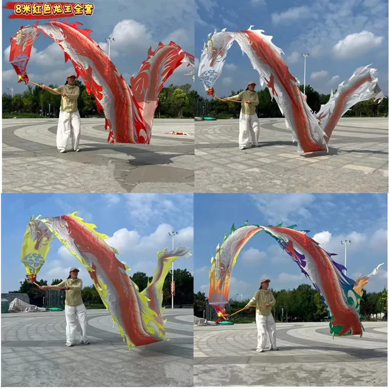 8mTraditional Chinese Dragon Dance Products For Adults Square Dance Prop Festival Activity China Culture Outdoor Fitness
8mTraditional Chinese Dragon Dance Products For Adults Square Dance Prop Festival Activity China Culture Outdoor Fitness