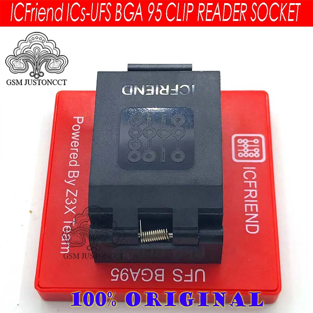 NEW UFS Adapters Socket ICFriend ICs-UFS Bga 95 Work for Easy-jtag Plus Box
NEW UFS Adapters Socket ICFriend ICs-UFS Bga 95 Work for Easy-jtag Plus Box