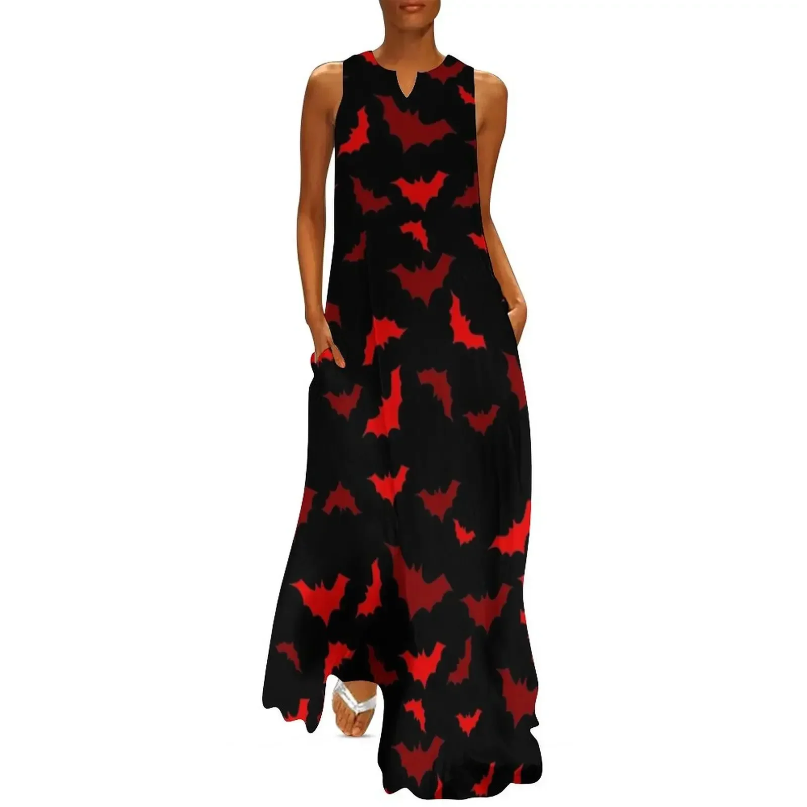 SPOOKY RED AND BLACK HALLOWEEN BATS! Long Dress Women's clothing summer dresses sexy short dresses daring Dress
SPOOKY RED AND BLACK HALLOWEEN BATS! Long Dress Women's clothing summer dresses sexy short dresses daring Dress