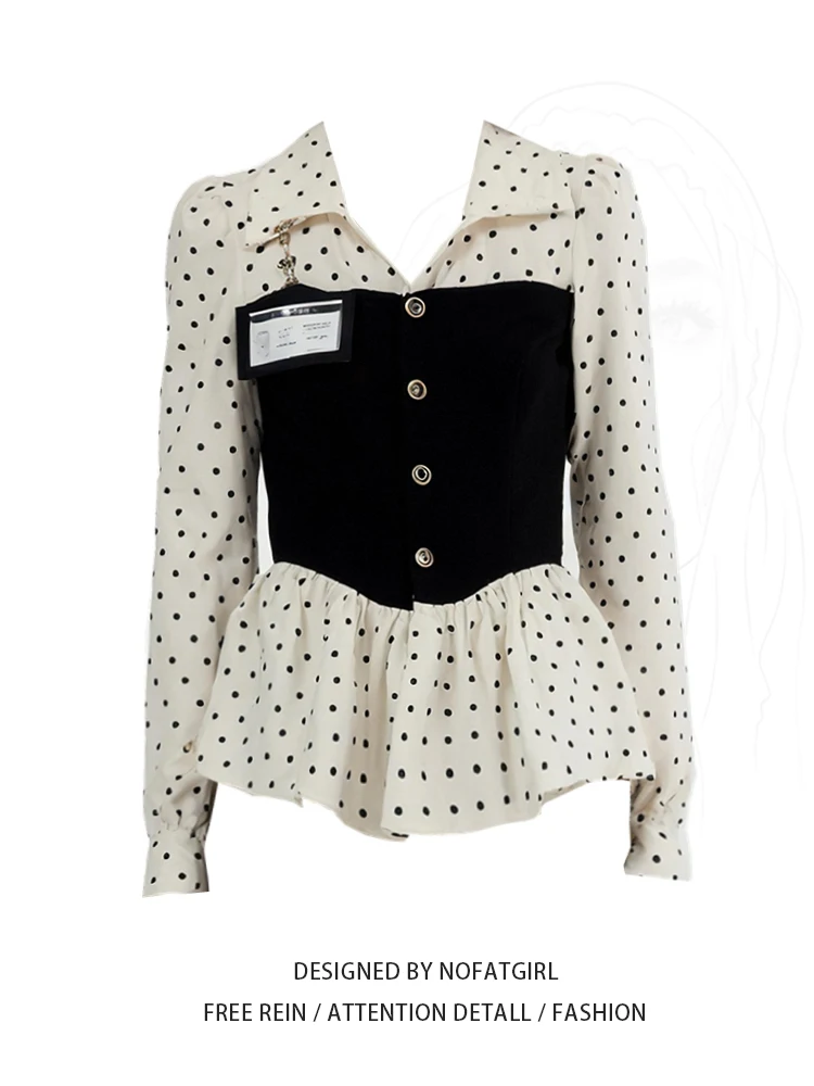 Women Apricot Bow Print Shirts and Blouses Y2k 90s Vintage Korean Harajuku 2000s Elegant Long Sleeve Polo-Neck Shirt Trashy
Women Apricot Bow Print Shirts and Blouses Y2k 90s Vintage Korean Harajuku 2000s Elegant Long Sleeve Polo-Neck Shirt Trashy