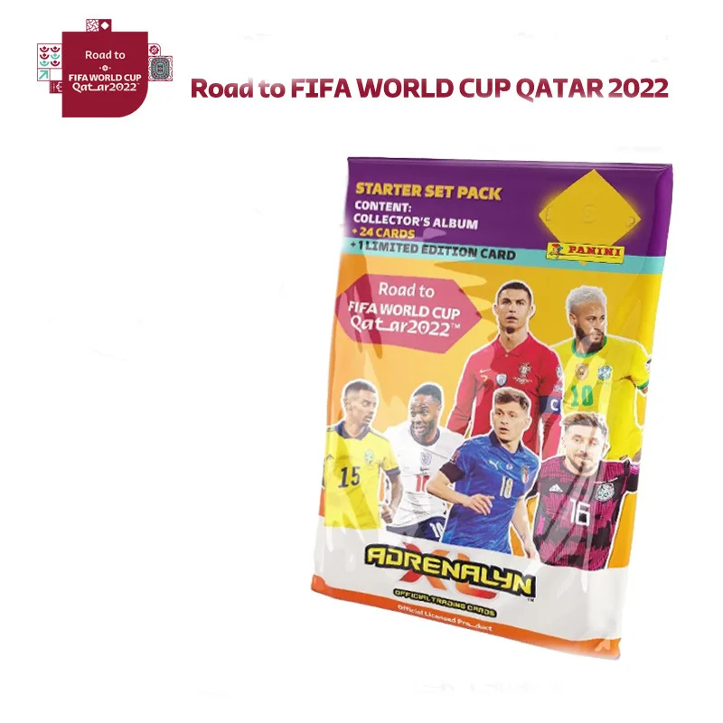 2022 Qatar World Cup Official Soccer Trading Card Starter Set – Panini-Style Soccer Cards – Fan Collectibles – Gift
2022 Qatar World Cup Official Soccer Trading Card Starter Set – Panini-Style Soccer Cards – Fan Collectibles – Gift