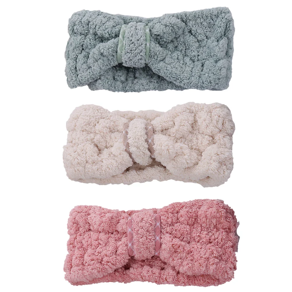 3Pcs Women Headbands Coral Fleece Material Reusable Washable Hair Accessory for Yoga Exercise Spa Facial Care Running Everyday
3Pcs Women Headbands Coral Fleece Material Reusable Washable Hair Accessory for Yoga Exercise Spa Facial Care Running Everyday