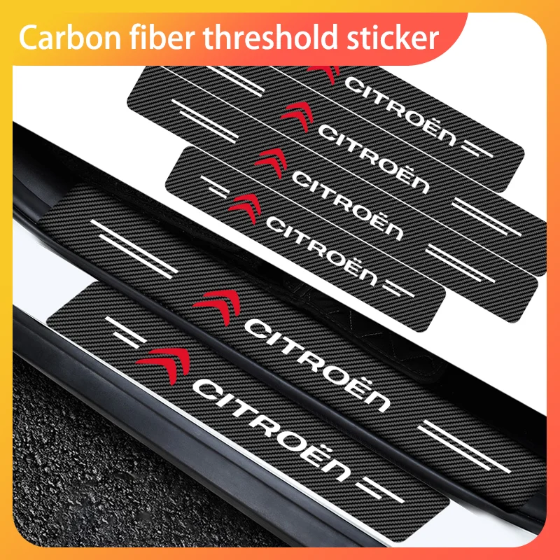 Car Door Sill Carbon Fiber Sticker Threshold Side Anti Scratch Tape Waterproof For Citroen C1 C2 C3 C4 C5 C6 C5X E-C4 C4 Cactus
Car Door Sill Carbon Fiber Sticker Threshold Side Anti Scratch Tape Waterproof For Citroen C1 C2 C3 C4 C5 C6 C5X E-C4 C4 Cactus