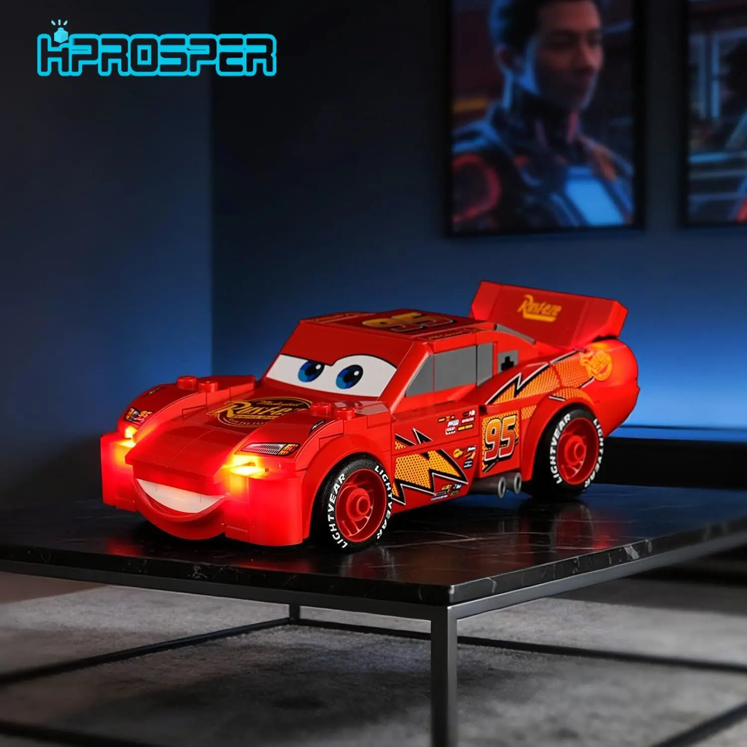 HPROSPER 5V LED Light (No Model) For LEGO 77255 Lightning McQueen Decorative lights With battery box
HPROSPER 5V LED Light (No Model) For LEGO 77255 Lightning McQueen Decorative lights With battery box