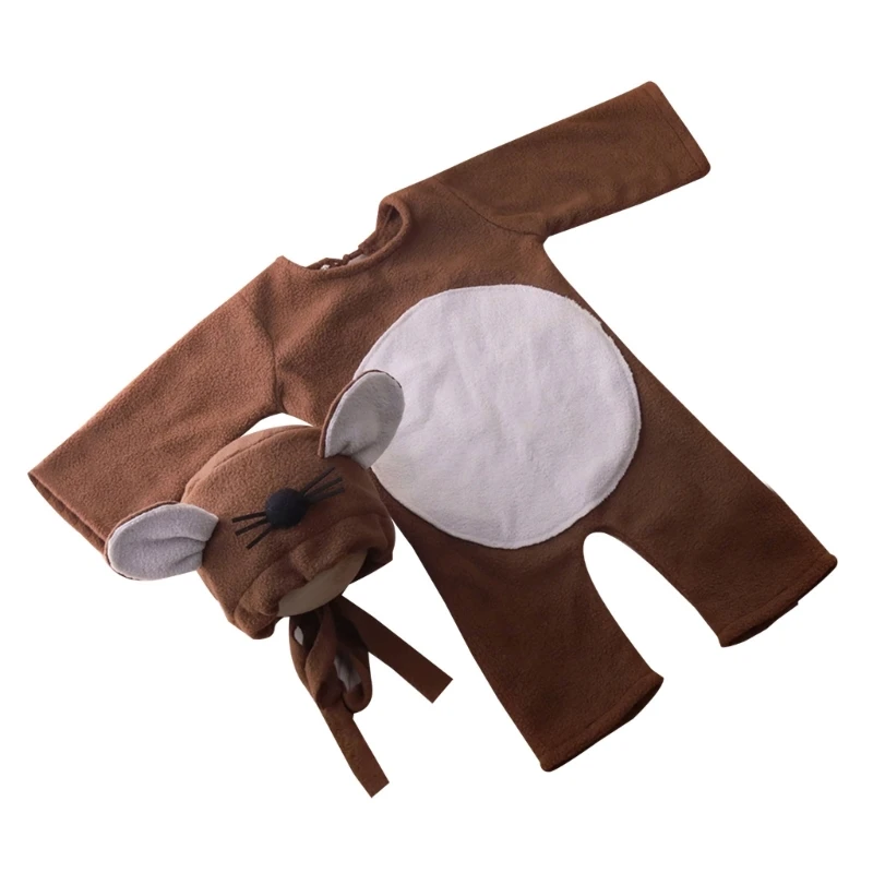 N80C Baby Photo Props Mouse Costume Hat & Romper Photo Props Newborn NewYear Photo Clothes Pilling Resistant Unisex
N80C Baby Photo Props Mouse Costume Hat & Romper Photo Props Newborn NewYear Photo Clothes Pilling Resistant Unisex