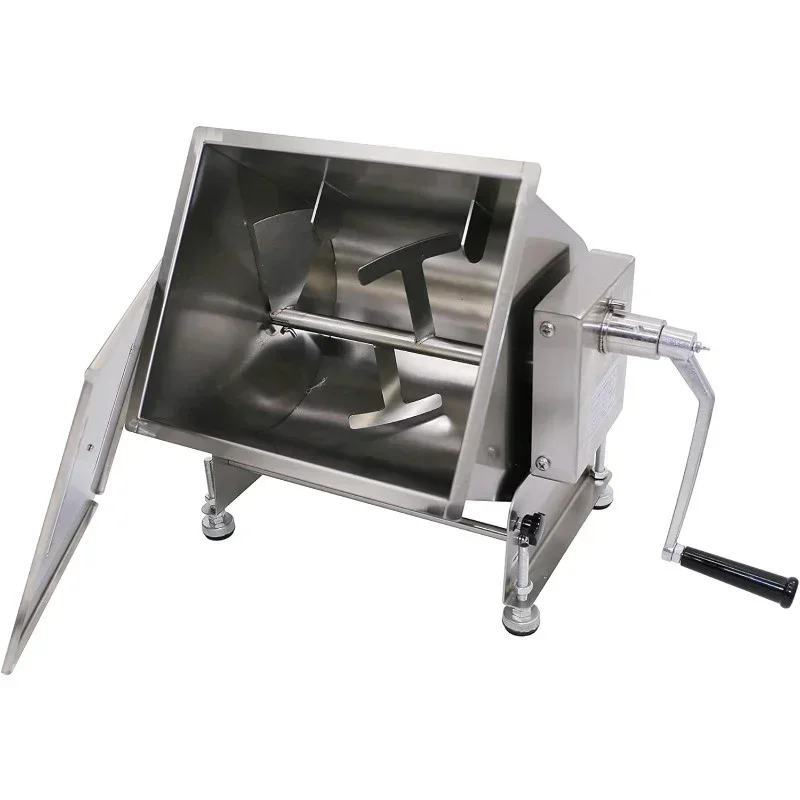 Commercial Tilting Mixer Stainless Steel Manual Meat Mixers with Lid 10L Tilt Tank
Commercial Tilting Mixer Stainless Steel Manual Meat Mixers with Lid 10L Tilt Tank