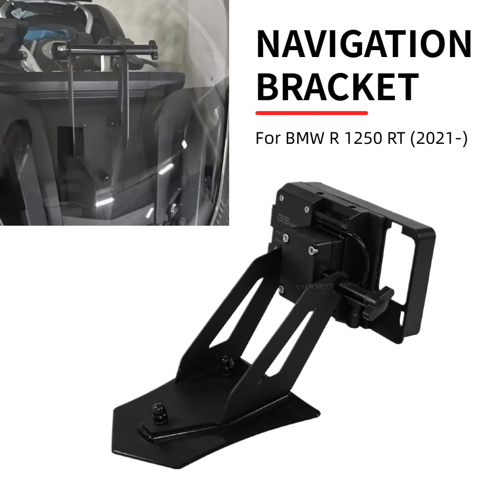 R1250RT Navigation Bracket For BMW R 1250 RT R 1250RT 2021 2022- Motorcycle GPS Mount Device Carrier Smart Phone Adapt Holder
R1250RT Navigation Bracket For BMW R 1250 RT R 1250RT 2021 2022- Motorcycle GPS Mount Device Carrier Smart Phone Adapt Holder