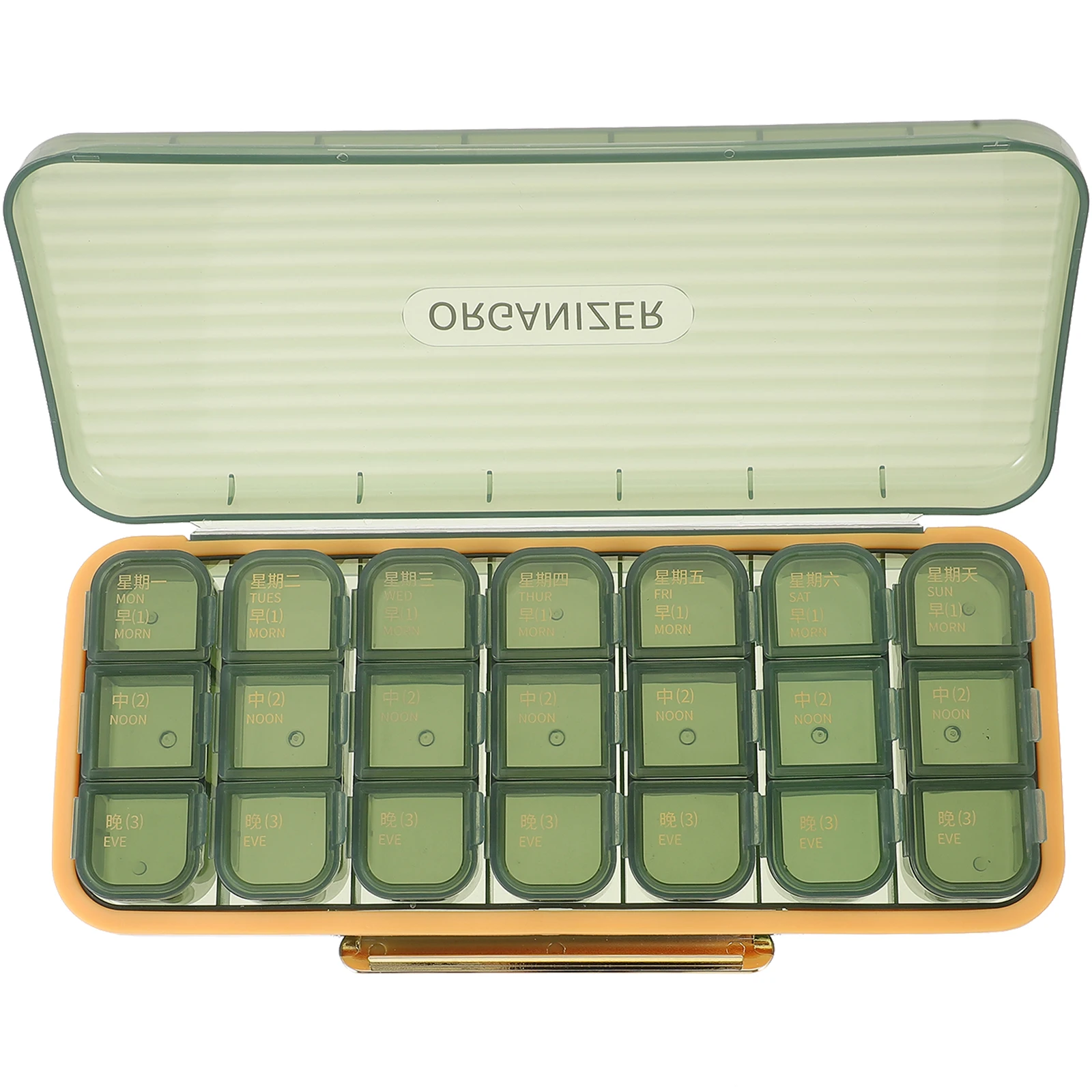 Portable Medicine Case Detachable Multi-Grid Organizer Wear-Resistant Compact Travel Pill Box For Daily Use Household
Portable Medicine Case Detachable Multi-Grid Organizer Wear-Resistant Compact Travel Pill Box For Daily Use Household