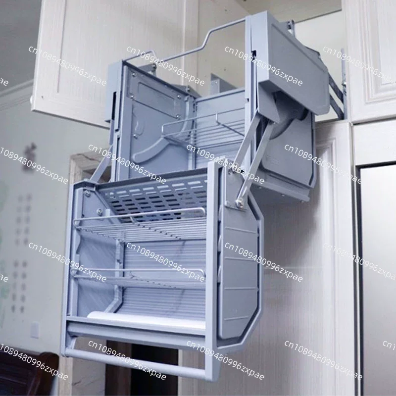 Double Drop-Down Basket Kitchen Cabinet Accessories Pantry Organizer Magic Collector
Double Drop-Down Basket Kitchen Cabinet Accessories Pantry Organizer Magic Collector