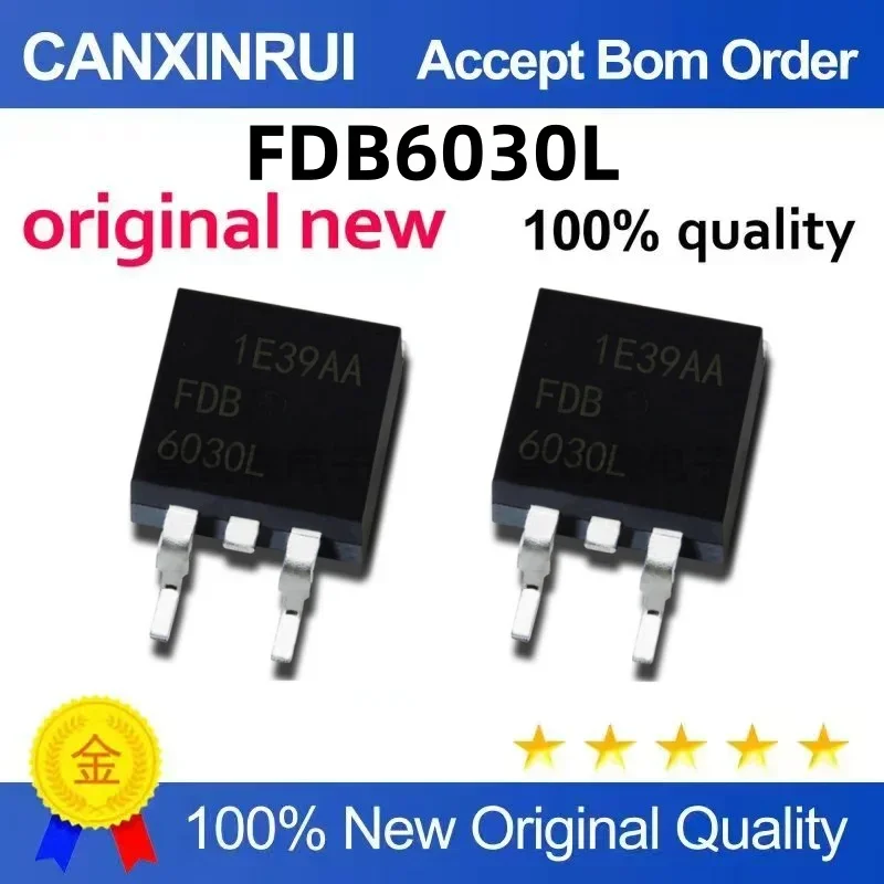 (5-100 pieces) Brand new original FDB6030L FDBG030L TO-263
(5-100 pieces) Brand new original FDB6030L FDBG030L TO-263